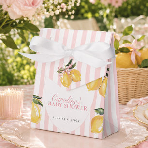 Ballotins Ciao Baby Citron Rose Baby Shower