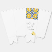 Ballotins Ciao Baby shower Douche à thème citron (Déplié)