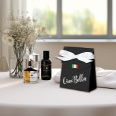 Ballotins Ciao Bella italien élégant script noir