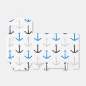 Ballotins Ciel bleu, gris, Ancres; Nautique (Déplié)