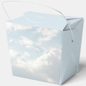 Ballotins Ciel envoyé nuages Ciel Baby shower céleste (Verso)