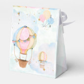 Ballotins Ciel nuageux montgolfière anniversaire de enfant (Arrière)