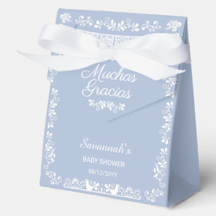 Ballotins Cielito Lindo Baby Shower Bleu Merci Beaucoup