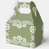 Ballotins Cielito lindo baby shower vert sauge faveurs (Verso)