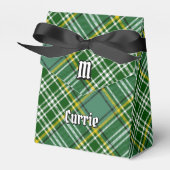 Ballotins Cimier de coq Clan Currie sur Tartan (Verso)