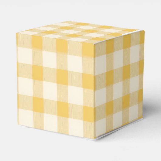 Ballotins Cimier En vichy monogramme jaune (Arrière)