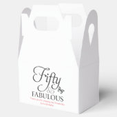Ballotins Cinquante et fabuleuse Faveur boîte d'anniversaire (Ouvert)
