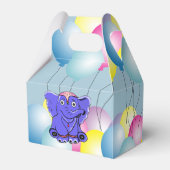 Ballotins Cirque bébé éléphant avec ballons (Arrière)