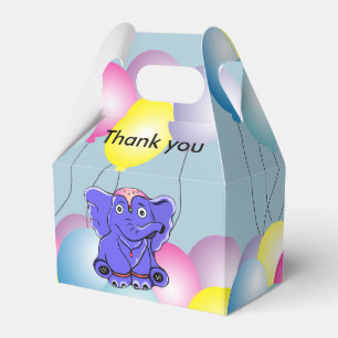 Ballotins Cirque bébé éléphant avec ballons