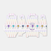 Ballotins Cirque Thème Eléphant Fille Anniversaire (Déplié)