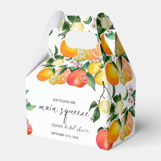 Ballotins Citron | Agrume | Réception de mariage (Verso)