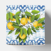 Ballotins Citron bleu et blanc Mariage méditerranéen (Haut)