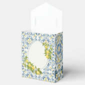 Ballotins Citron Carrelage Bleu Italien (Ouvert)