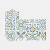 Ballotins Citron Carrelage Bleu Italien (Déplié)