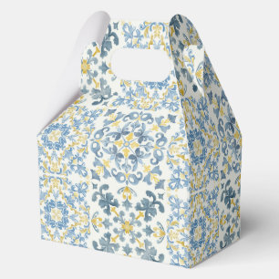 Ballotins Citron de carreau bleu italien