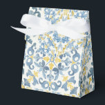 Ballotins Citron en carrelage bleu italien<br><div class="desc">Carrelage bleu italien Citron méditerranéen, mariage d'été, citrons, fleurs de citron, agrumes, bleu marine et jaune, italien Carrelage bleu Mariage citron, c'est amore, côte amalfitaine, positano</div>