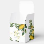 Ballotins Citron jaune rustique et feuillage Mariage de verd (Ouvert)