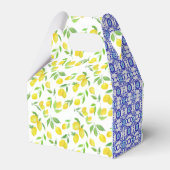 Ballotins Citrons aquarelle Positano Carrelage Amalfi Fête d (Arrière)