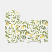 Ballotins Citrons Vert Aquarelle Jaune Vert (Déplié)