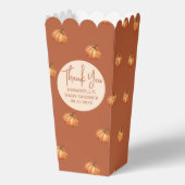 Ballotins Citrouille Baby shower Popcorn (Recto)