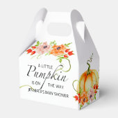 Ballotins Citrouille d'automne Ballotin papier (Arrière)