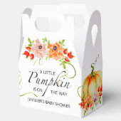 Ballotins Citrouille d'automne Ballotin papier (Ouvert)