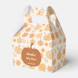 Ballotins Citrouille de moisson d'automne Baby shower Pastel