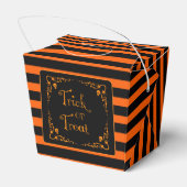 Ballotins Citrouille d'Halloween Orange et Black Trick (Arrière)