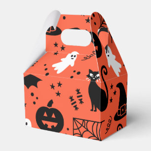 Ballotins Citrouille fantôme orange mignonne motif Halloween