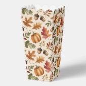 Ballotins Citrouille feuilles de papier aquarelle orange d'a (Recto)