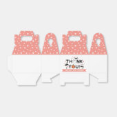 Ballotins Citrouille Ghost Pink Halloween Merci Baby shower (Déplié)