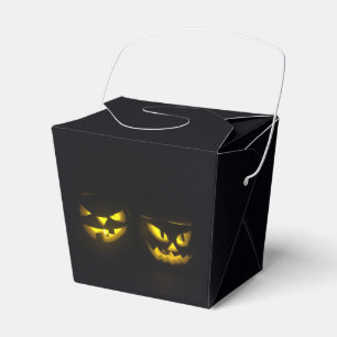 Ballotins Citrouille jaune Eerie la nuit Halloween