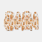 Ballotins Citrouille Latte de café d'automne Motif (Déplié)