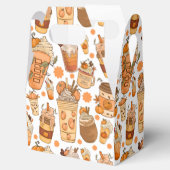 Ballotins Citrouille Latte de café d'automne Motif (Ouvert)