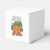 Ballotins citrouille mignon dans le patch (Arrière)