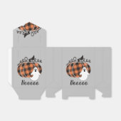 Ballotins Citrouille Plaid et Ballotin Ghost (Déplié)