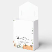 Ballotins Citrouille rustique Boho Floral Chute d'amour (Ouvert)