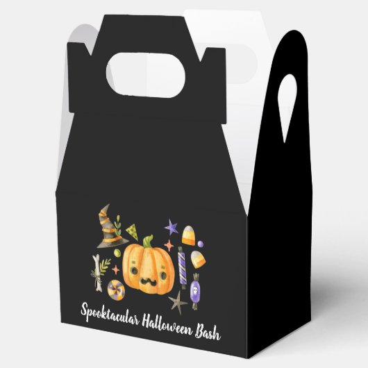 Ballotins Citrouille Spooktacular Halloween Bash Party Noir (Ouvert)