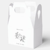 Ballotins Citrouille Vines Monogramme Mariage (Ouvert)