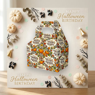 Ballotins Citrouille Vintage Souhaits Méchants Halloween