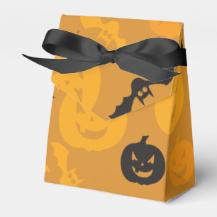 Ballotins citrouilles d'Halloween et chauves-souris