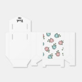 Ballotins Citrouilles rose et bleu Merci de la révélation de (Déplié)