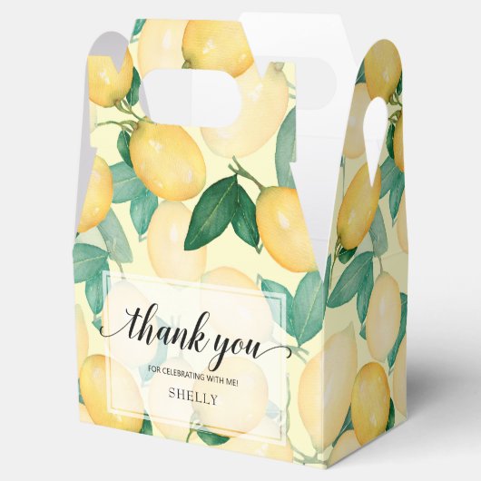 Ballotins Citrus Lemons Merci vert (Ouvert)