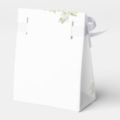 Ballotins Citrus vert citron Floral Mariage Favor Box (Arrière)