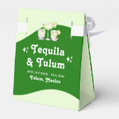 Ballotins Citrus vert citron Tequila & Tulum Bachelorette (Arrière)