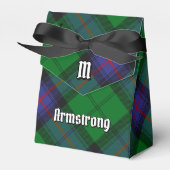 Ballotins Clan Armstrong Crest sur Tartan Ballotin (Verso)