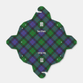 Ballotins Clan Blair Tartan Ballotin (Déplié)
