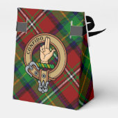 Ballotins Clan Boyd Crest sur Tartan (Arrière)