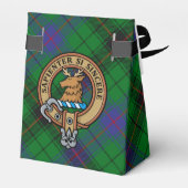 Ballotins Clan Davidson Crest sur Tartan (Arrière)