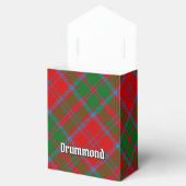 Ballotins Clan Drummond Crest sur Tartan (Ouvert)